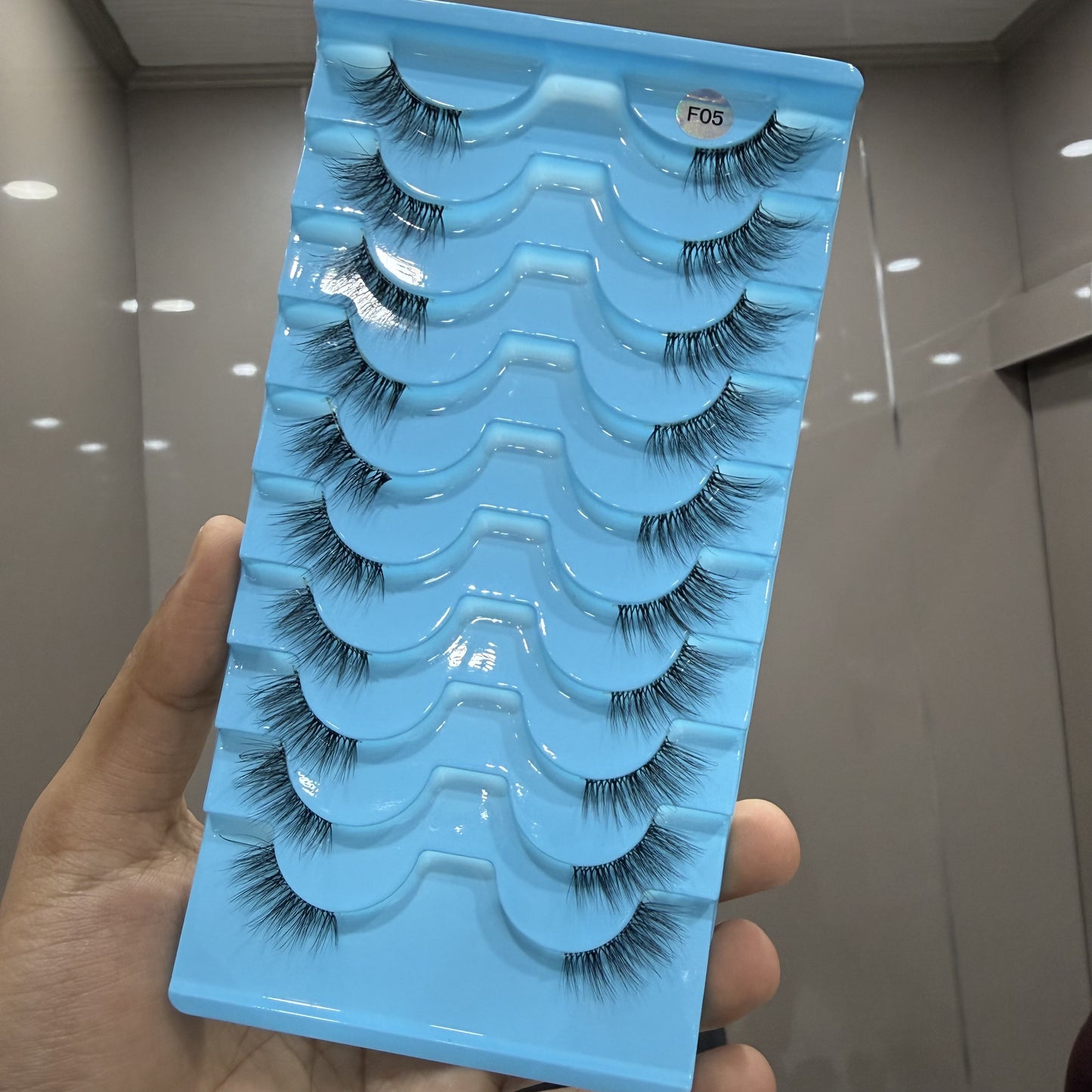 Anjieer Half Eyelashes 10 Pairs in 1 (F05)