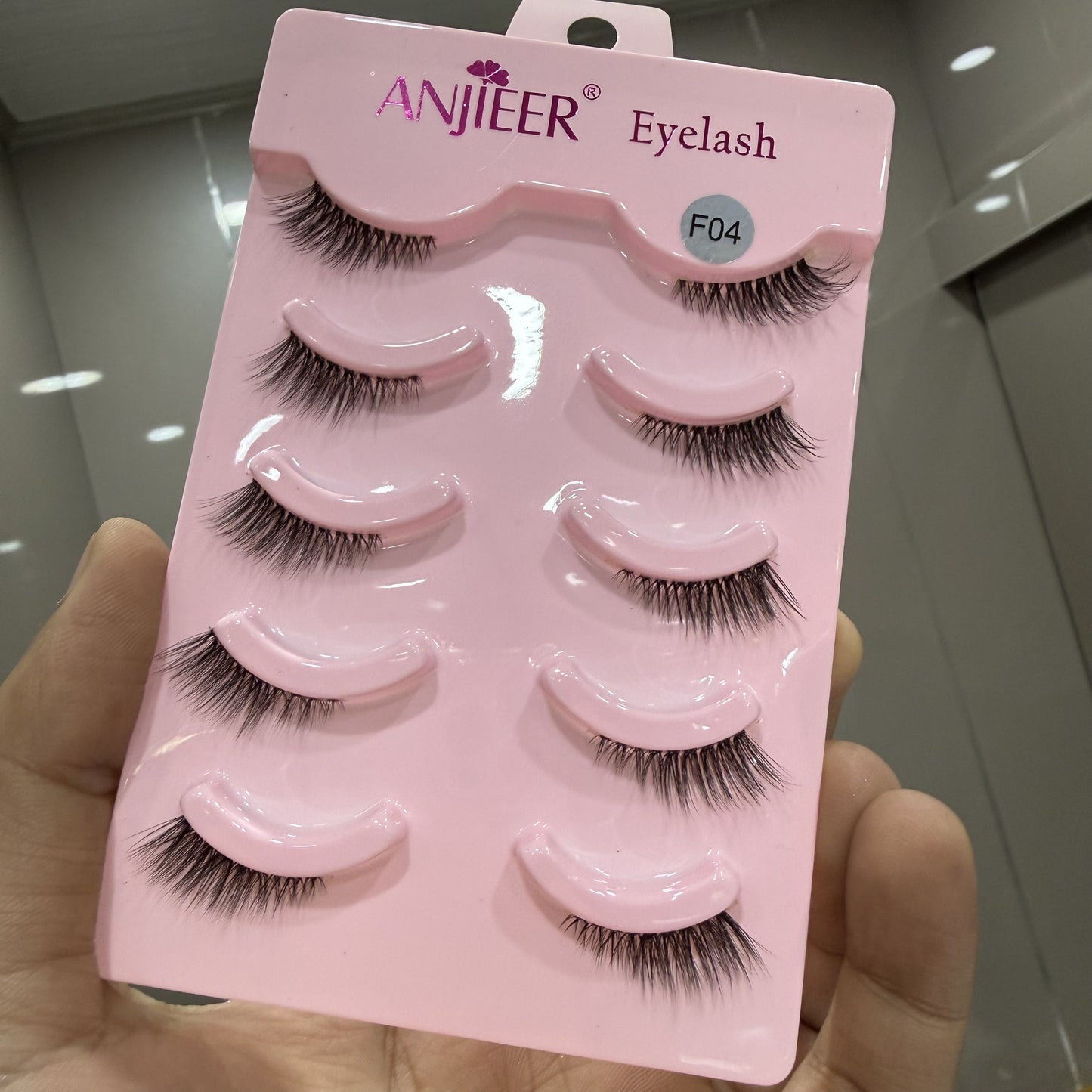 Anjieer Half Eyelashes 5 Pairs in 1 (F04)