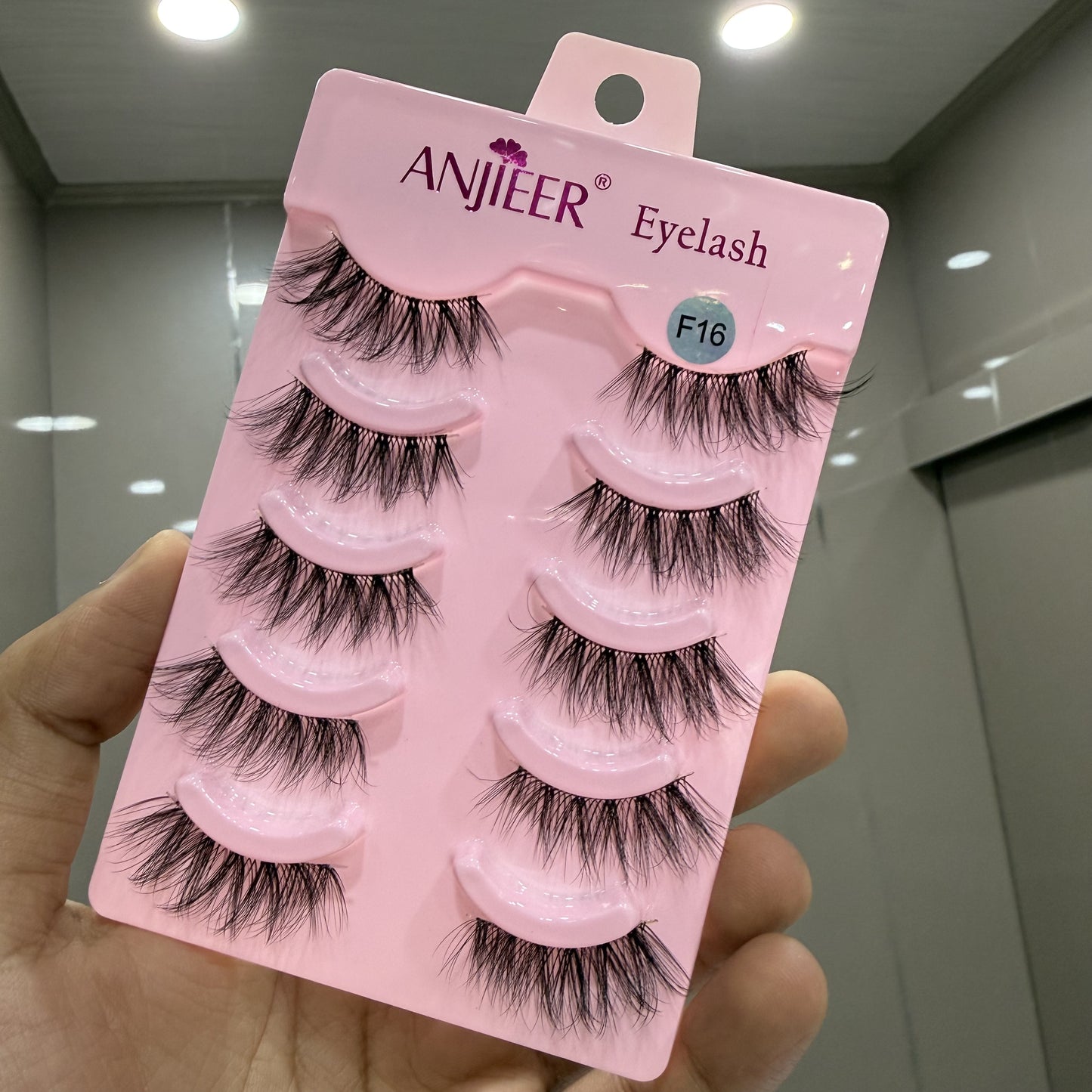 Anjieer Half Eyelashes 5 Pairs in 1 (F16)