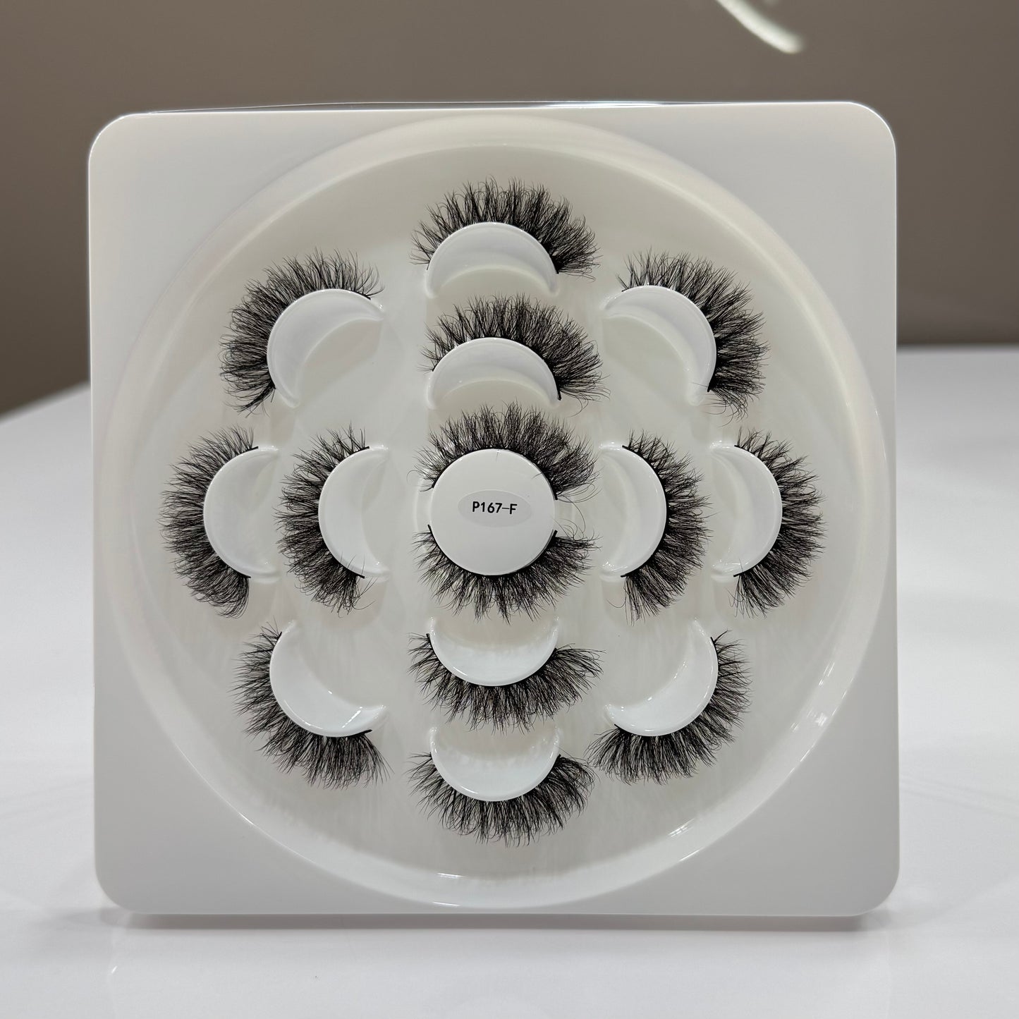 7 pair Eyelashes (P167-F)