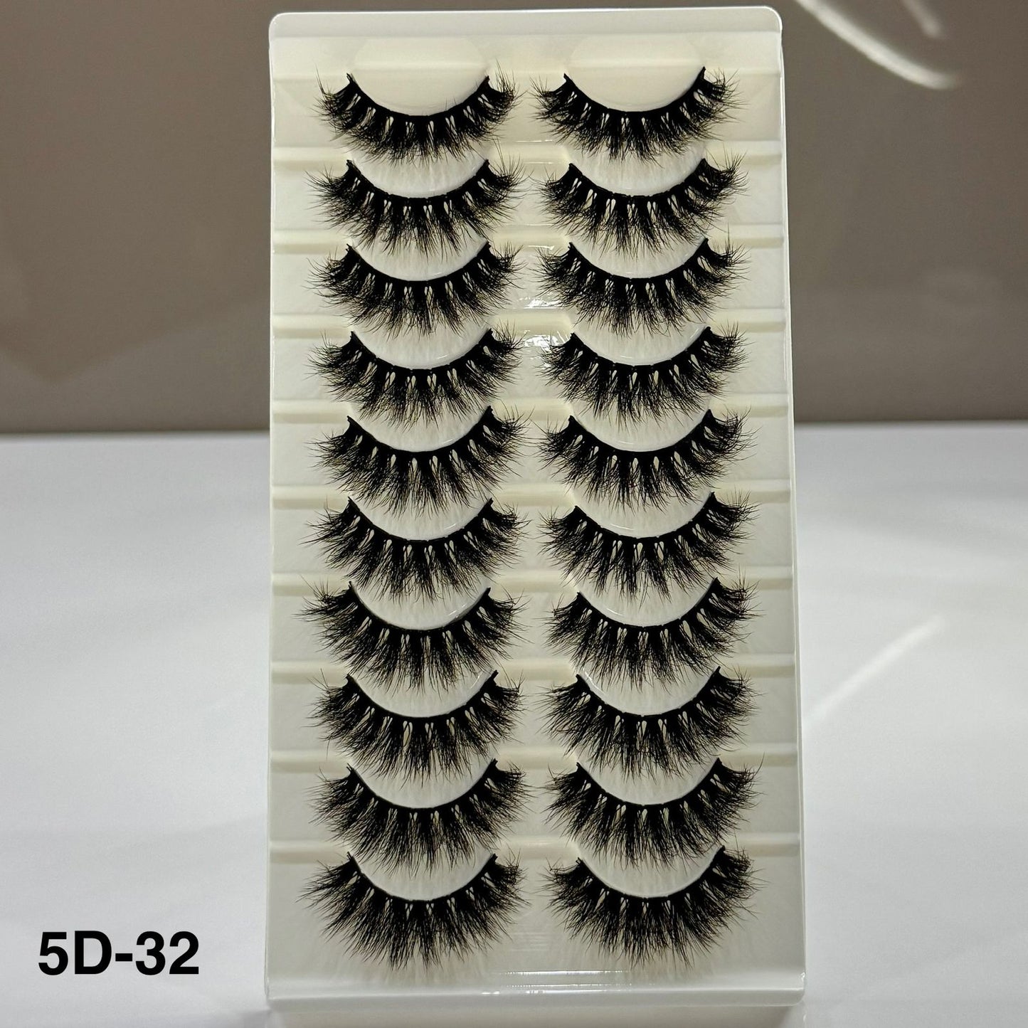 10 Pair Mink Eyelashes (5D-32)