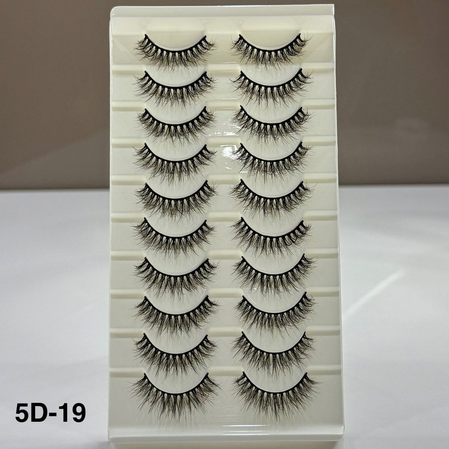 10 Pair Mink Eyelashes (5D-19)