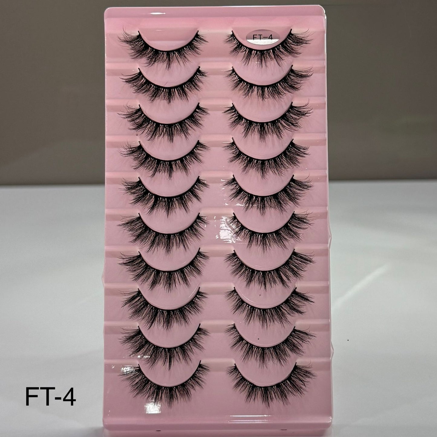 10 Pair Mink Eyelashes (FT-4)