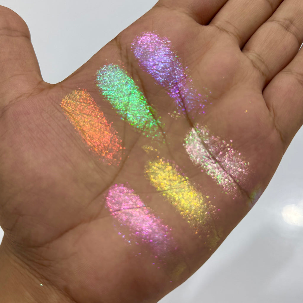 6 Color Transparent Multichrome palette