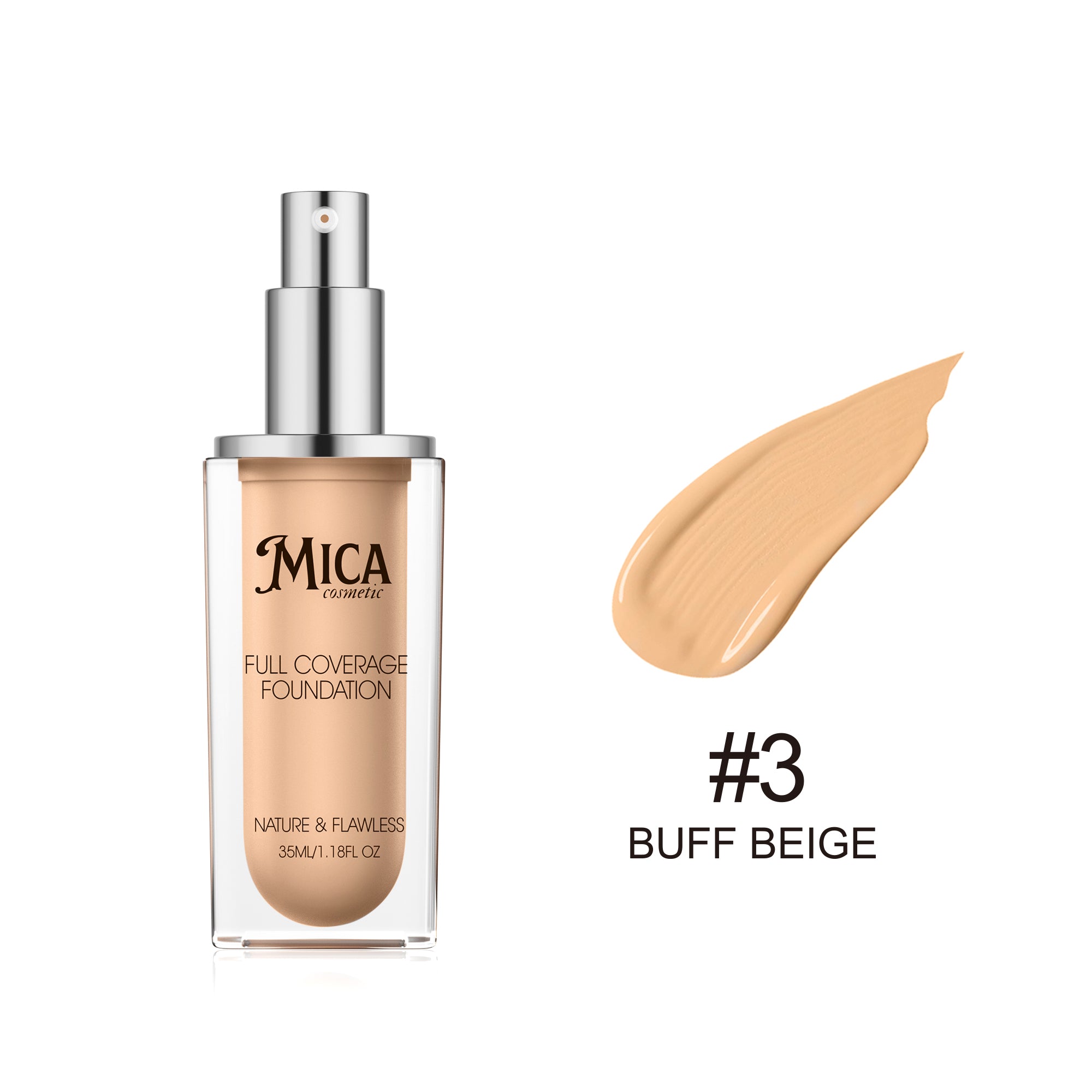 Mica Full Coverage Foundation #3