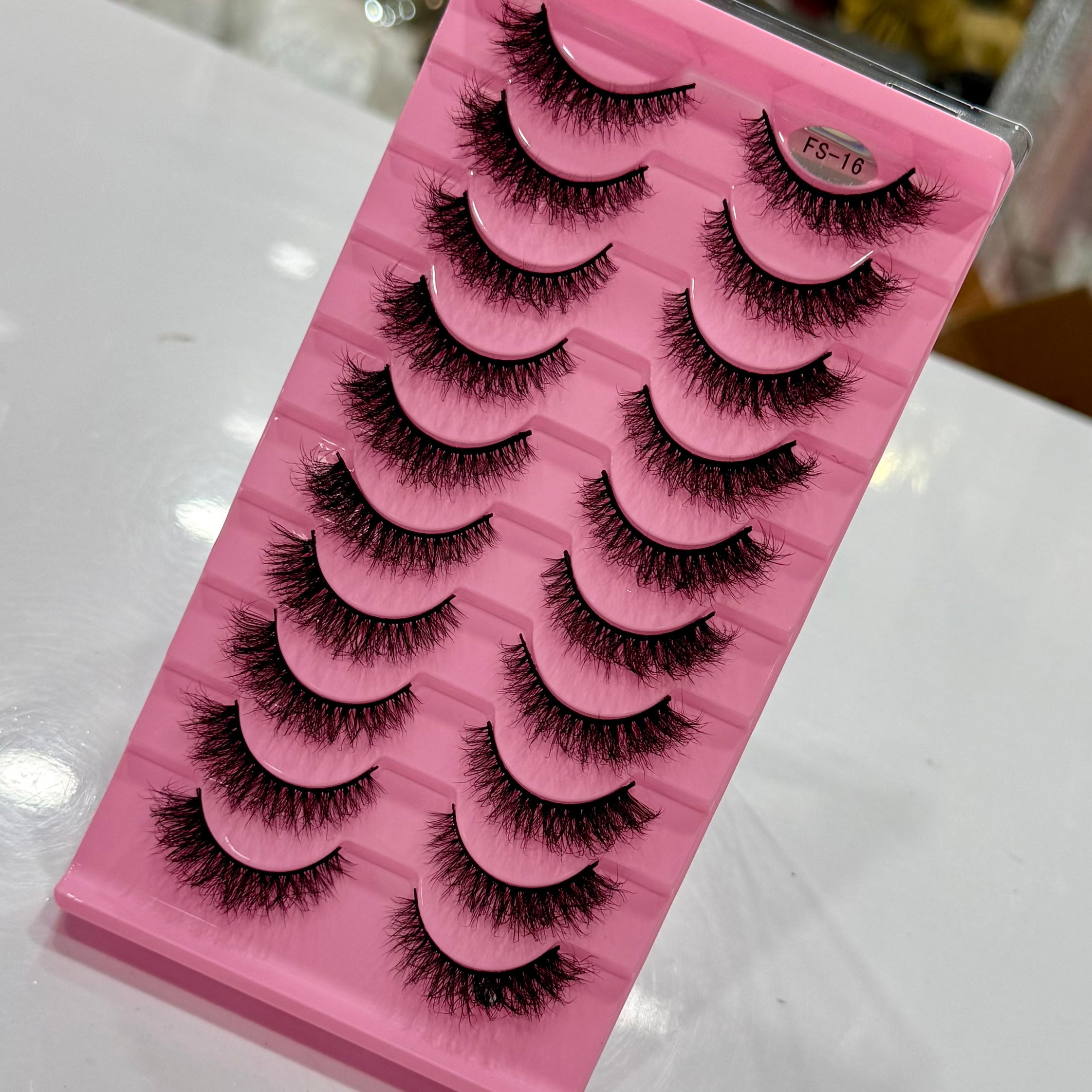 10 Pair Mink Eyelashes (FS-16)