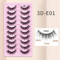 10 Pairs EyeLashes (3D-E01)