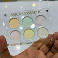 6 Color Transparent Multichrome palette