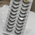 10 Pairs EyeLashes (6D12)
