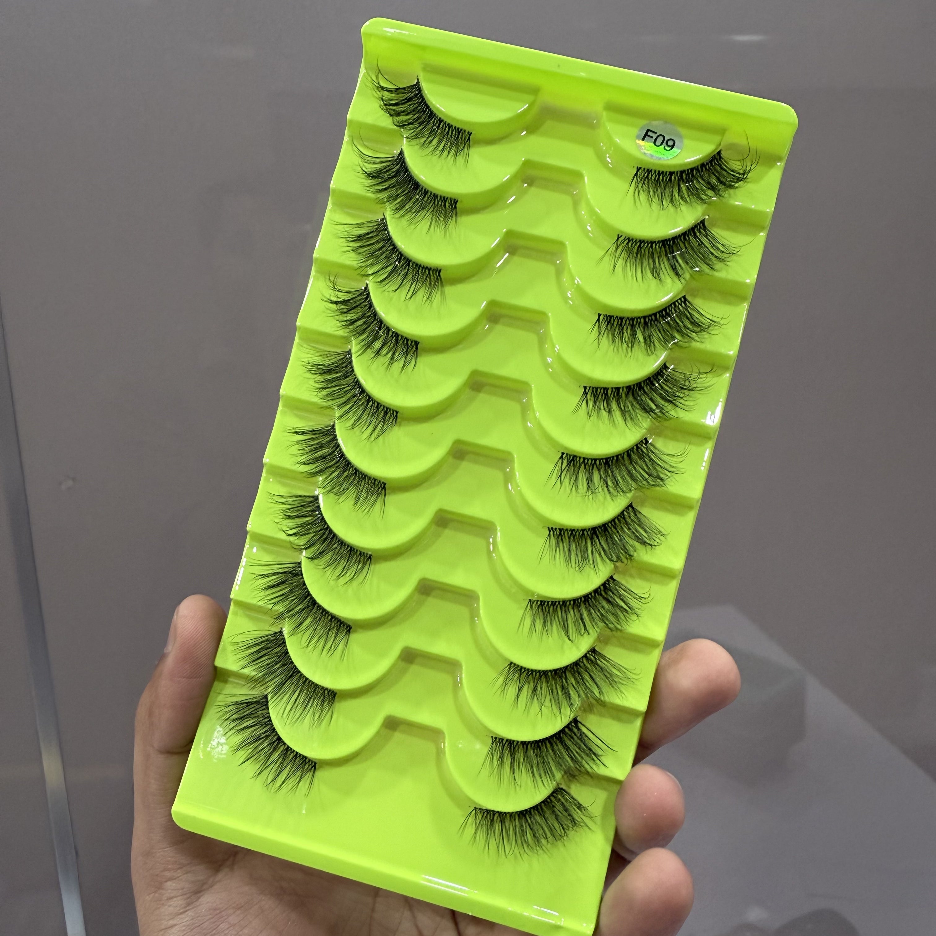 Anjieer Half Eyelashes 10 Pairs in 1 (F09)