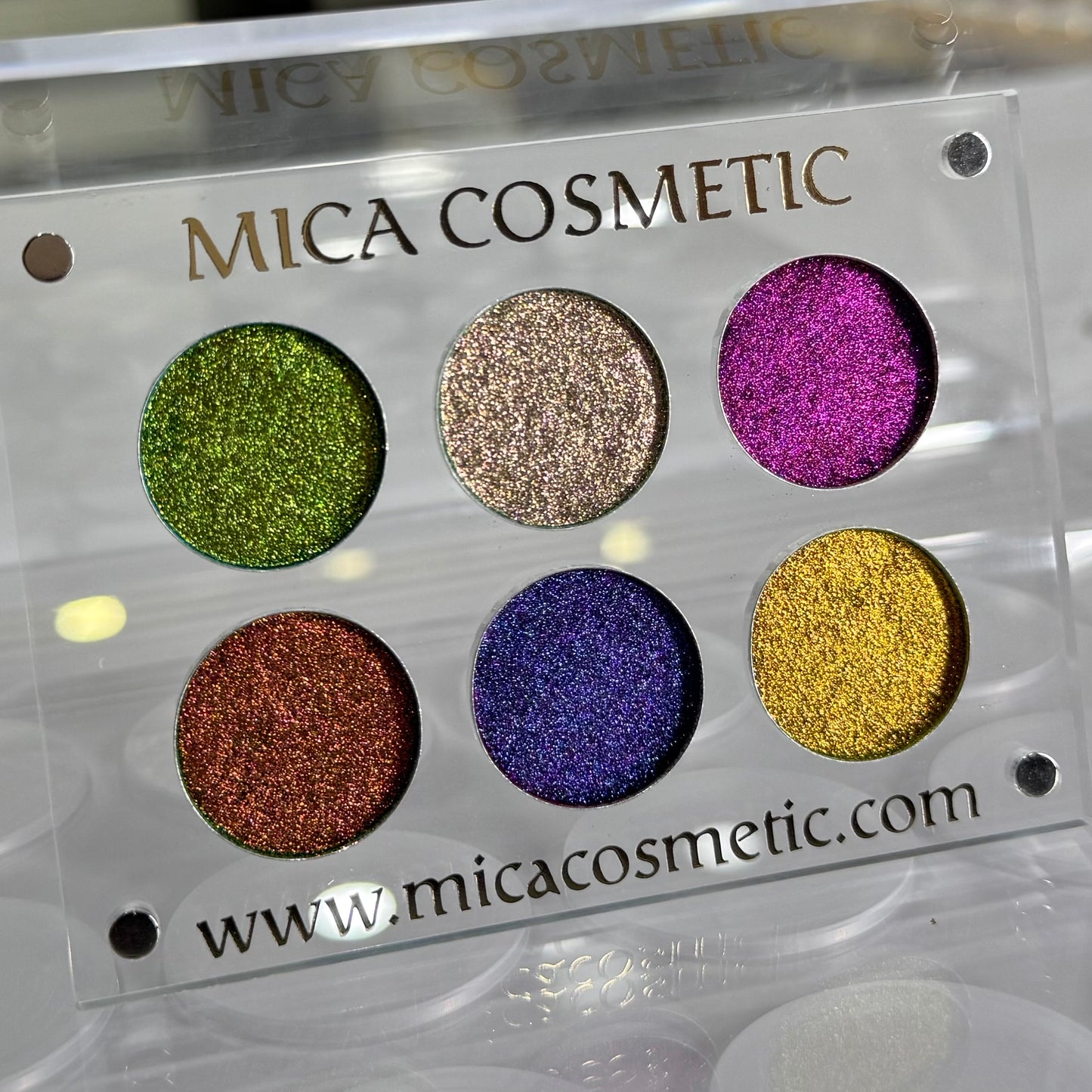 Mica Cosmetic 6in1 Multichrome Eyeshadow palette