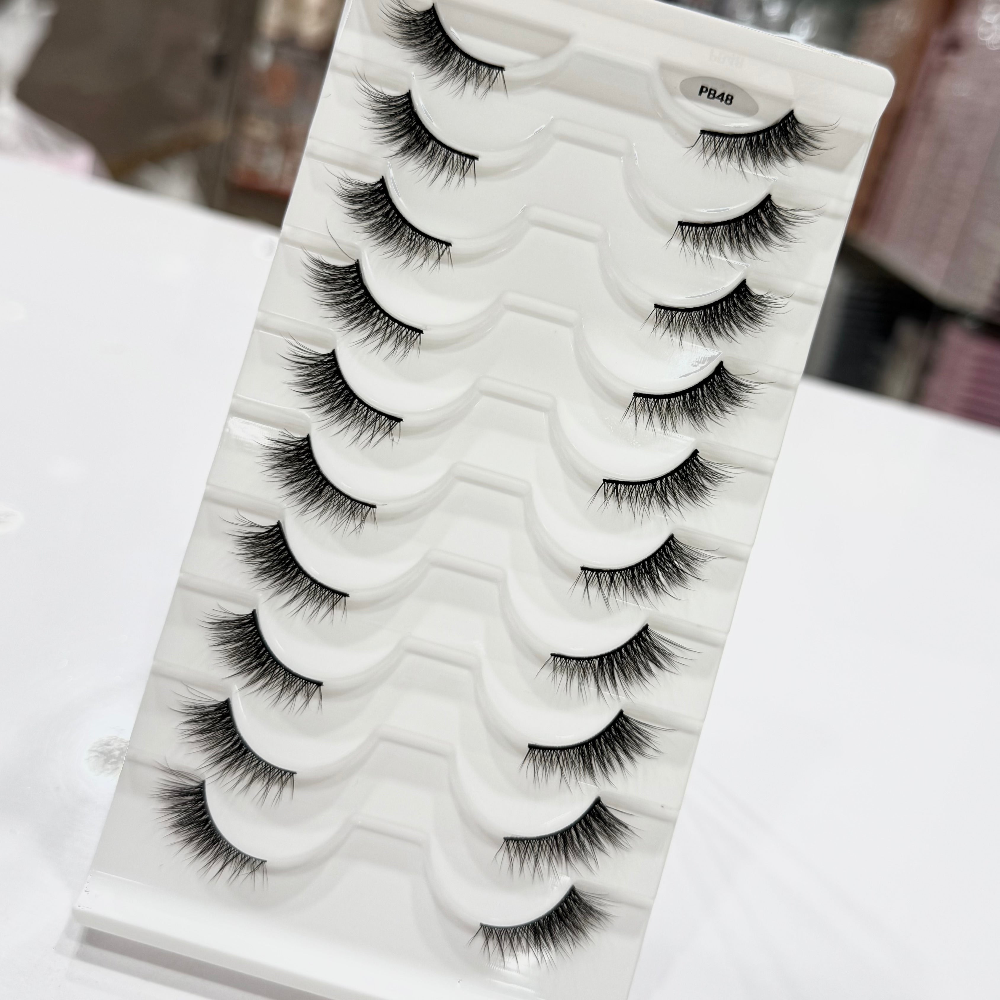 Half Eyelashes 10 Pairs in 1 (Pb48)