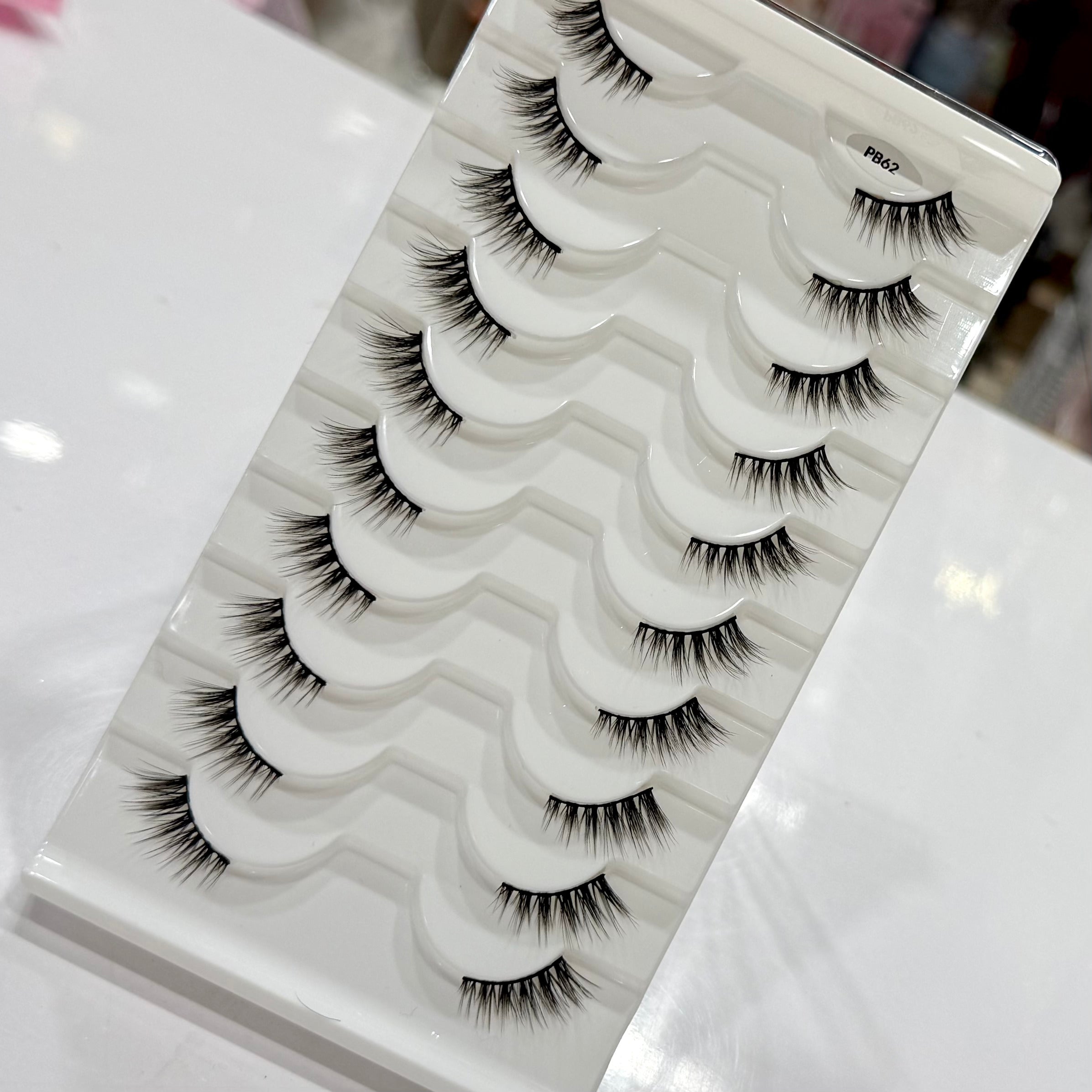 Half Eyelashes 10 Pairs in 1 (Pb62)