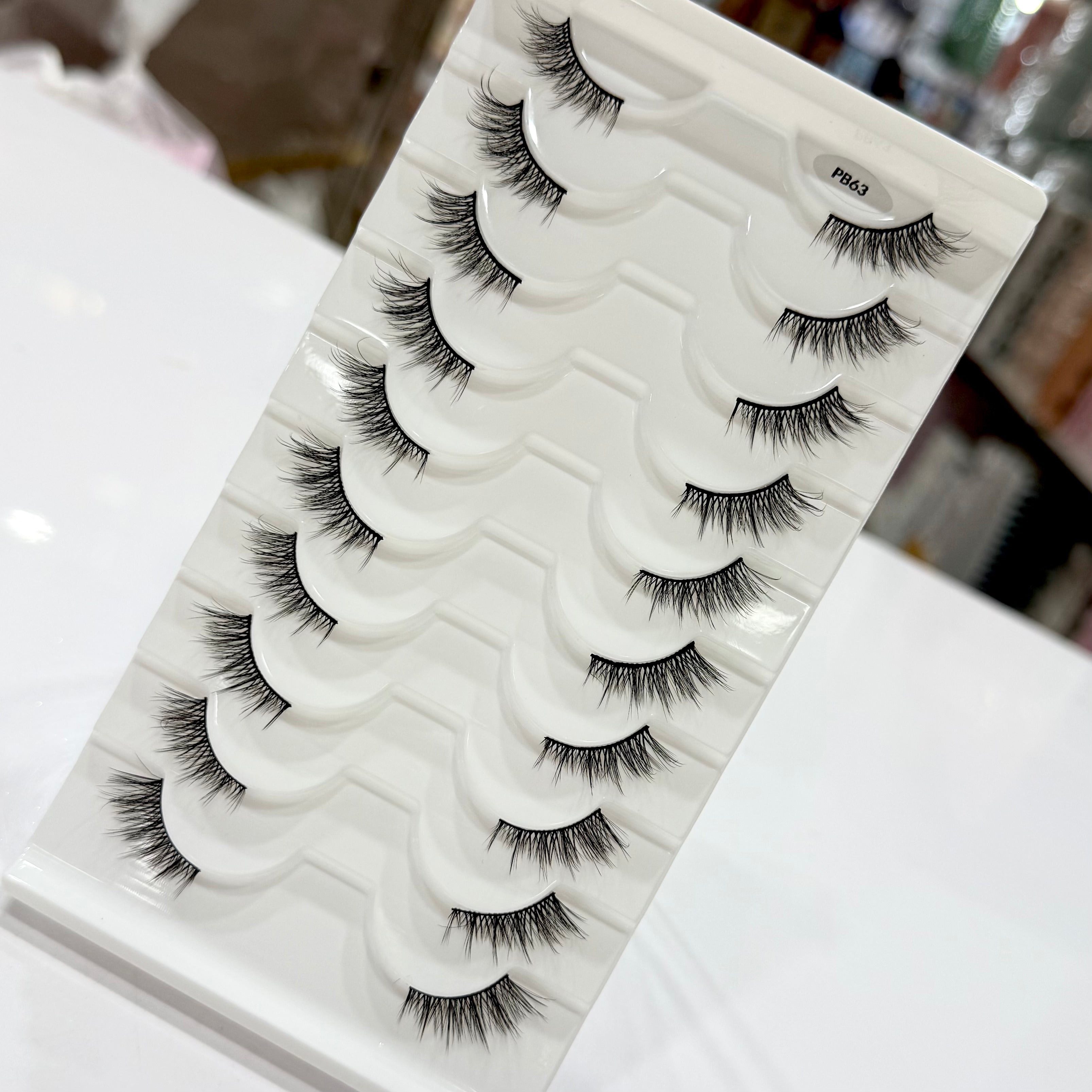 Half Eyelashes 10 Pairs in 1 (Pb63)
