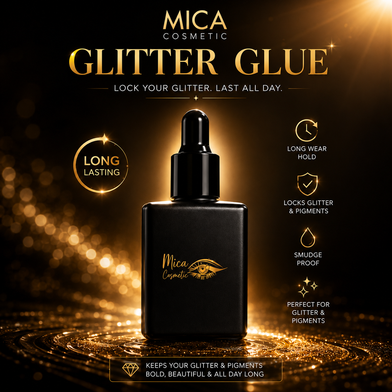 Mica Eyes Glitter Glue