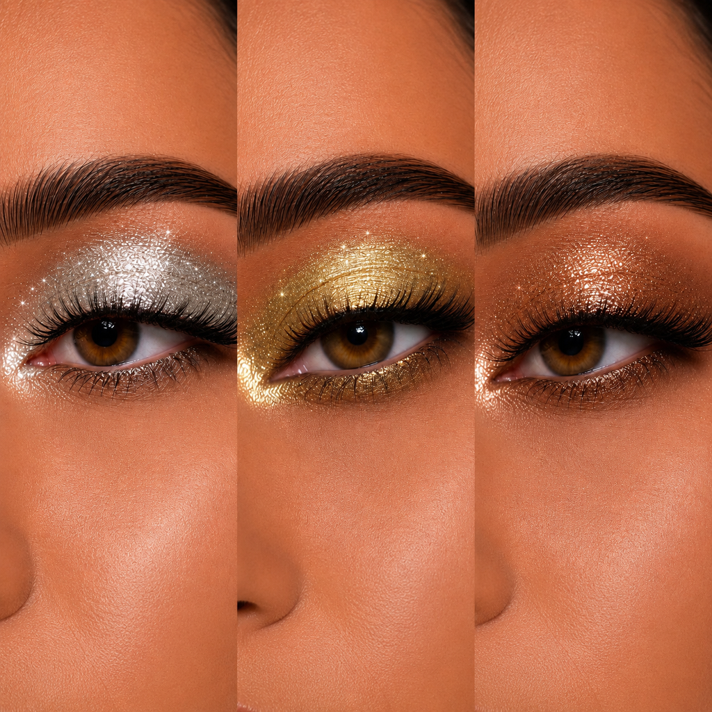 3in1 Diamond pearl Pressed palette