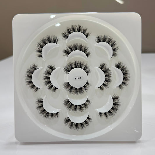 7 Pair Eyelashes (P19-F)