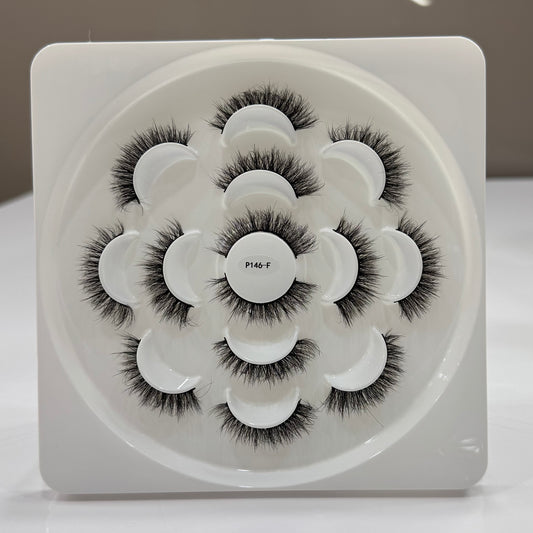 7 Pair Eyelashes (P146-F)