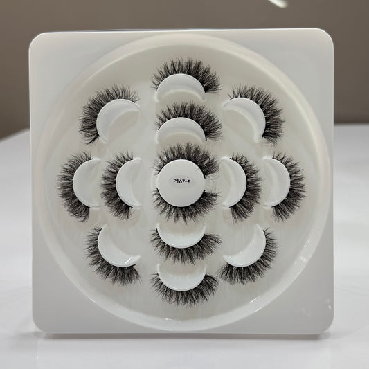 7 Pair Eyelashes (P167-F)