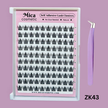Cluster Lashes KZ43 (Self Adhesive)