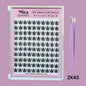Cluster Lashes KZ43 (Self Adhesive)