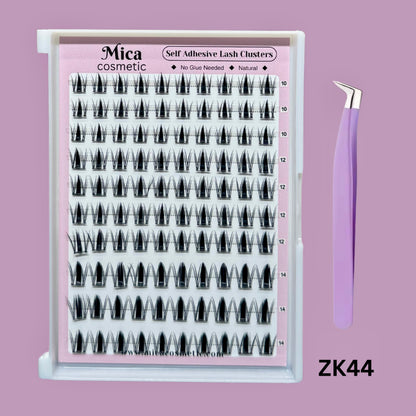 Cluster Lashes KZ44 (Self Adhesive)