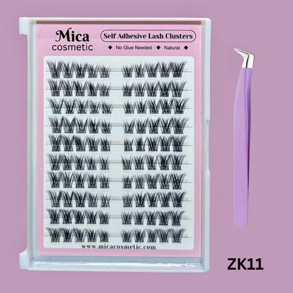 Cluster Lashes KZ11 (Self Adhesive)
