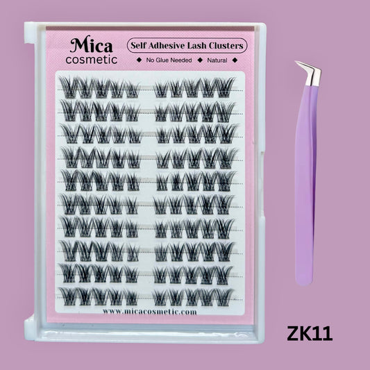 Cluster Lashes KZ11 (Self Adhesive)
