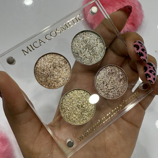 Mica Cosmetic 4in1 pearl palette