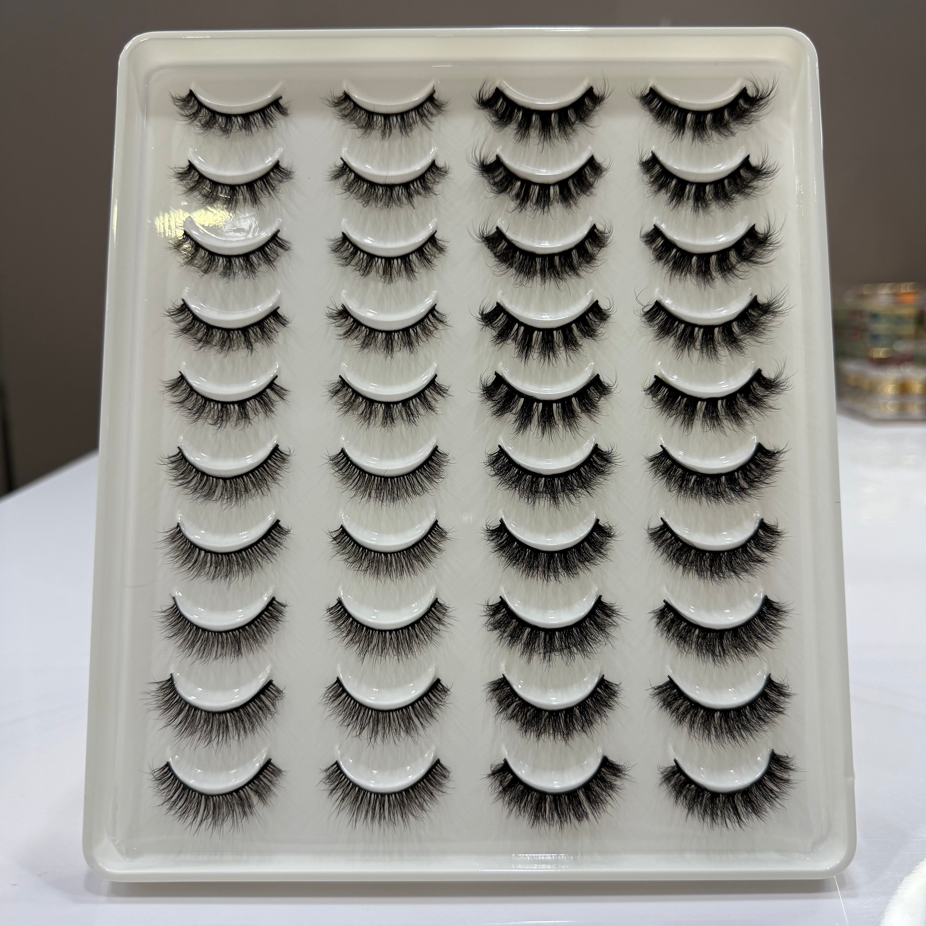 20 PAIR MINK EYE LASHES