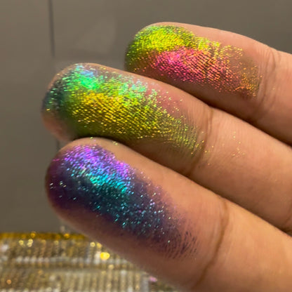 Multichrome pressed eyeshadow palette (1186)