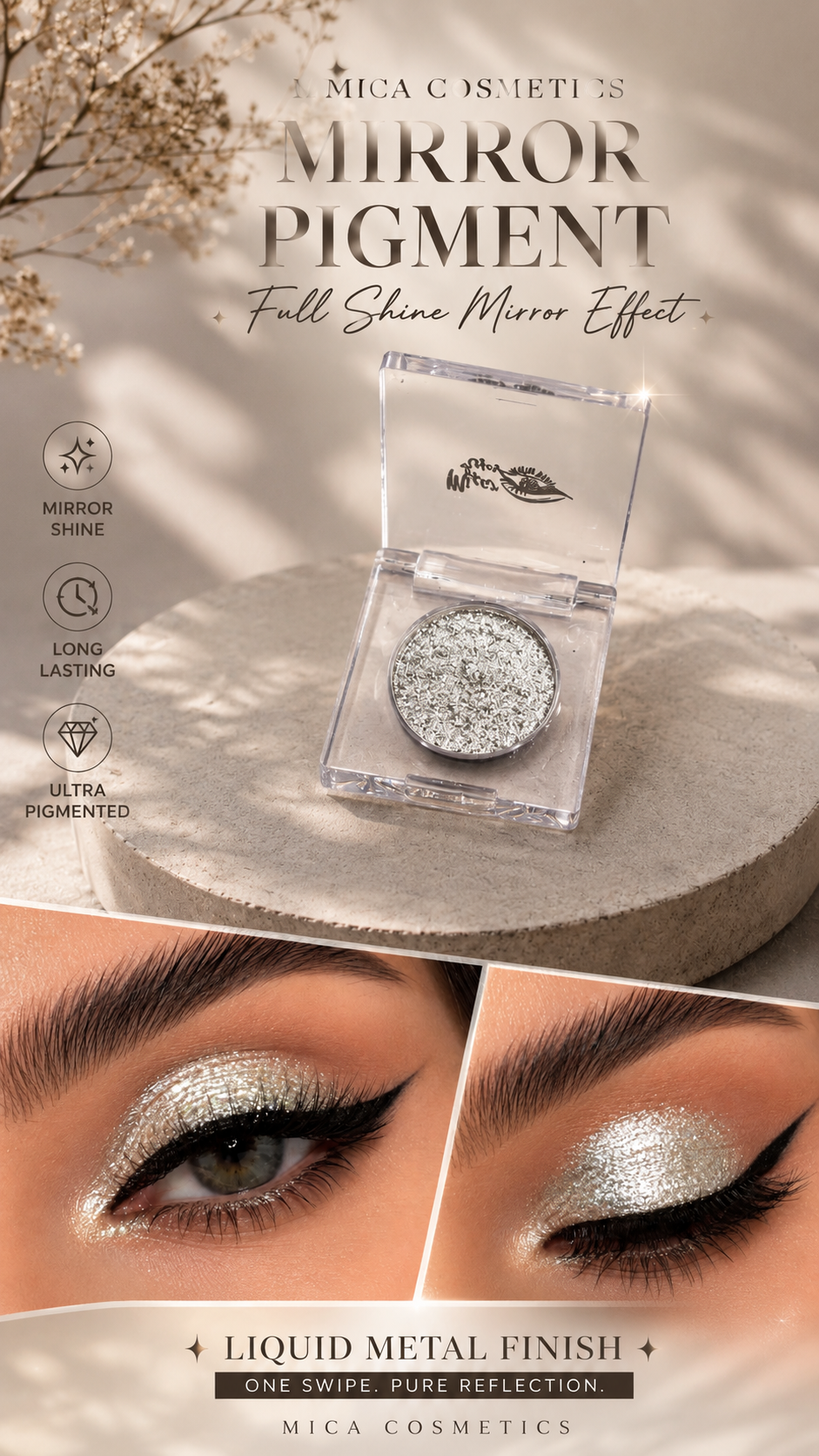 Mirror Pigment Pressed Eyeshadow