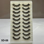 10 Pair Mink Eyelashes (5D-06)