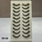 10 Pair Mink Eyelashes (5D-05)