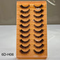 10 Pair Mink Eyelashes (6D-H06)