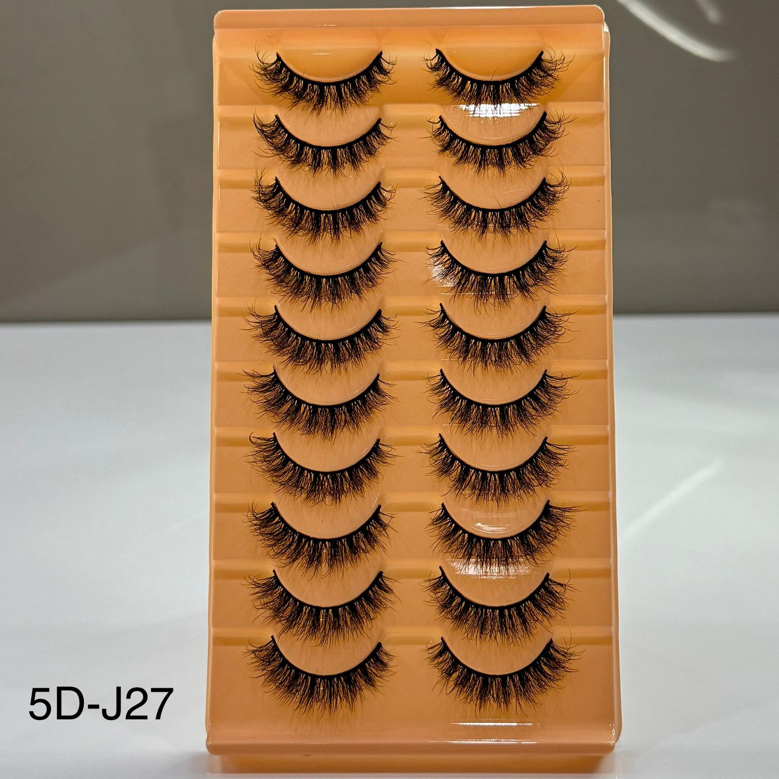 10 Pair Mink Eyelashes (5D-J27)