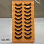 10 Pair Mink Eyelashes (5D-J15)