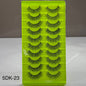 10 Pair Mink Eyelashes (5DK-23)