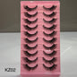 10 Pair Mink Eyelashes (KZ02)