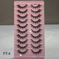 10 Pair Mink Eyelashes (FT-4)