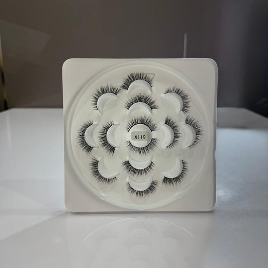 7 Pair Lashes (X119)