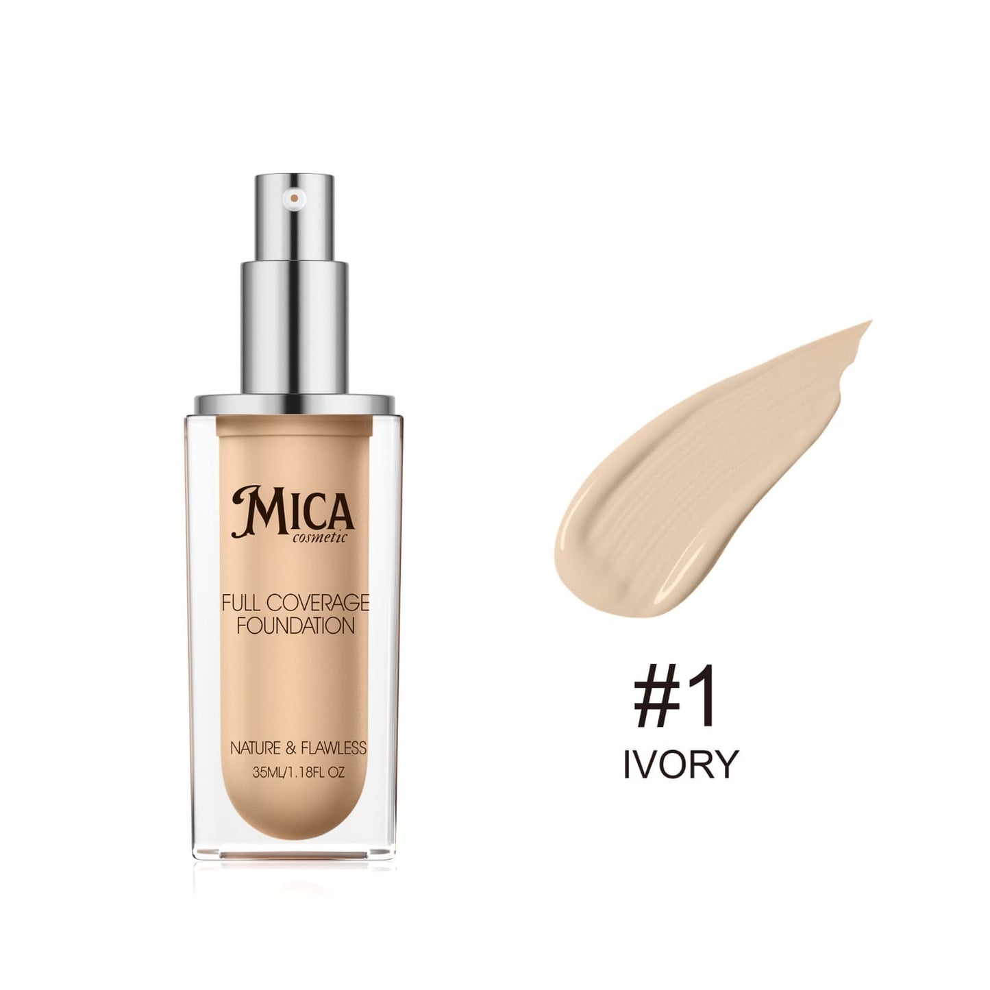 Mica Full Coverage Foundation #1
