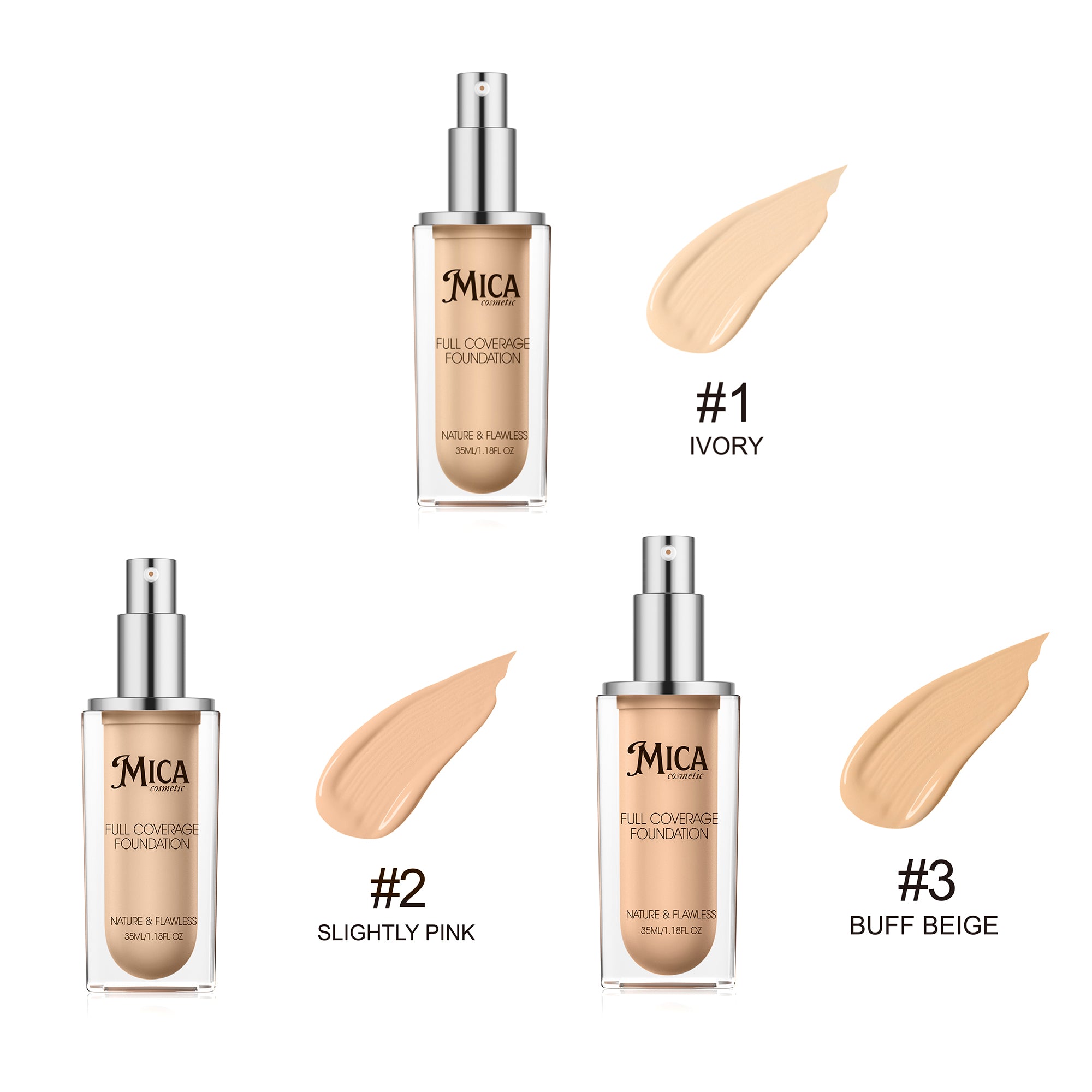 Mica Full Coverage Foundation #2